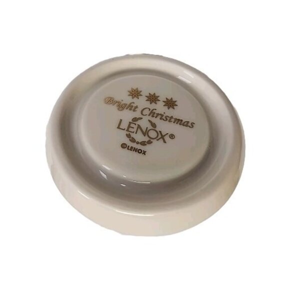 LENOX 4" Bright Christmas Snowman Votive Light Candle Holder HG8 - Picture 5 of 8